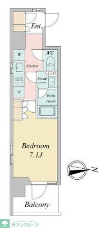 ドゥーエ三ノ輪IIの物件間取画像